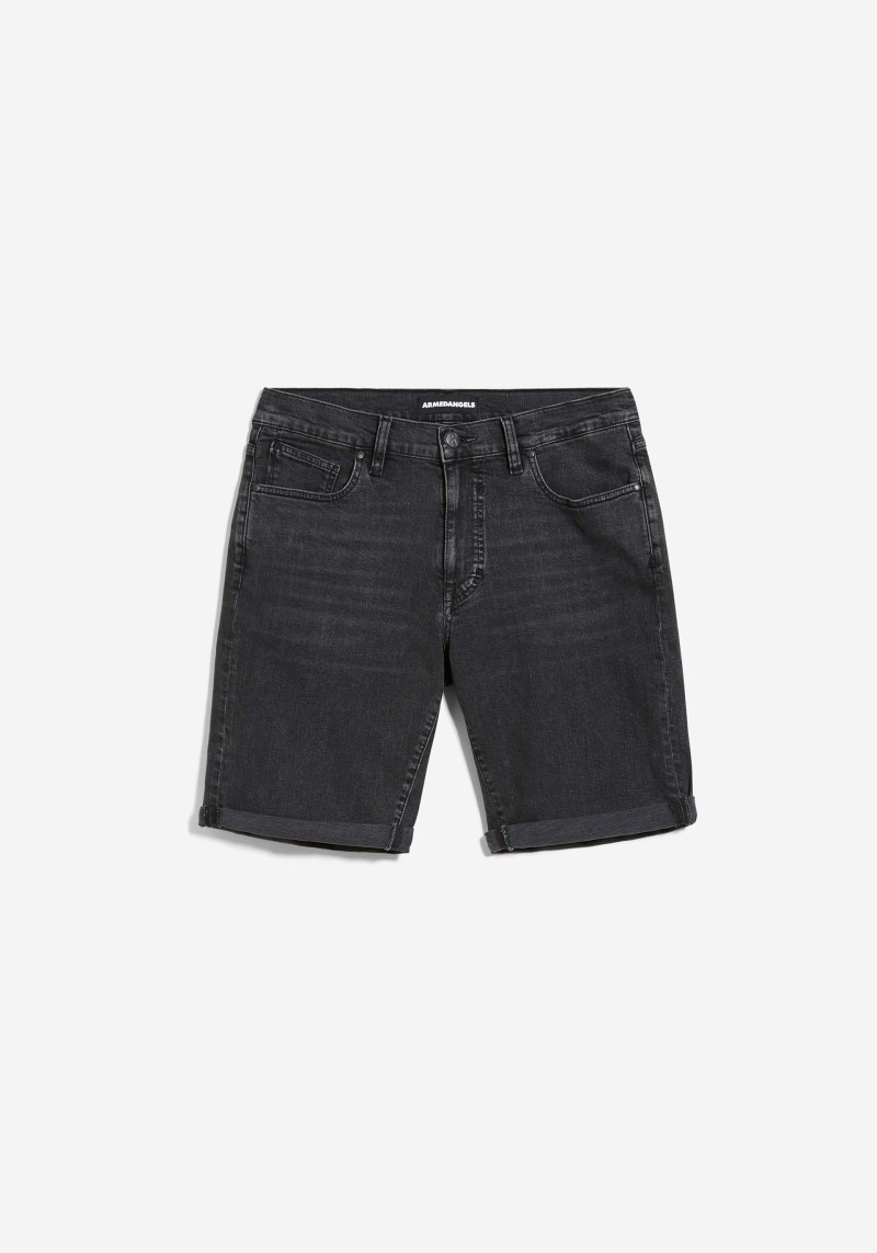 Jeans-Shorts Naail Black DNM Washed Down Black