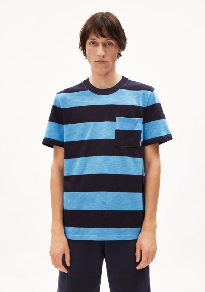 T-Shirt Bazaao Flamé Stripes Blueniverse