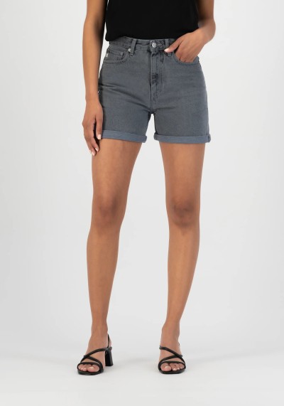 Jeans-Shorts Marilyn Short Stone Grey