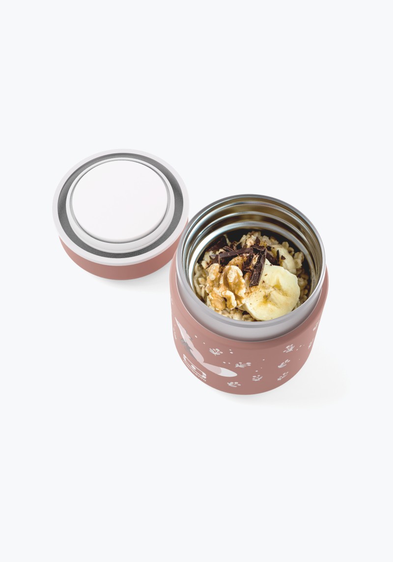 Small Insulated Kinder-Lunchbox Capsule Cinnamon Fox