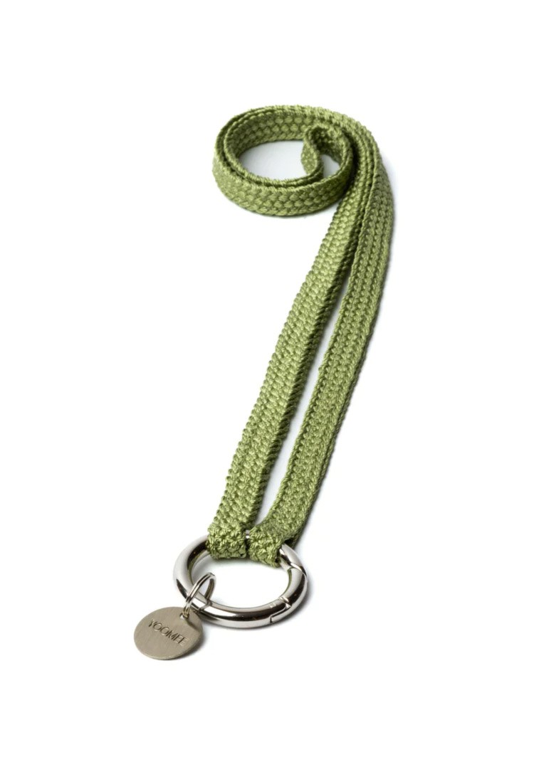 YOOMEE - Schlüsselband Keychain Fatima Light Green Silver
