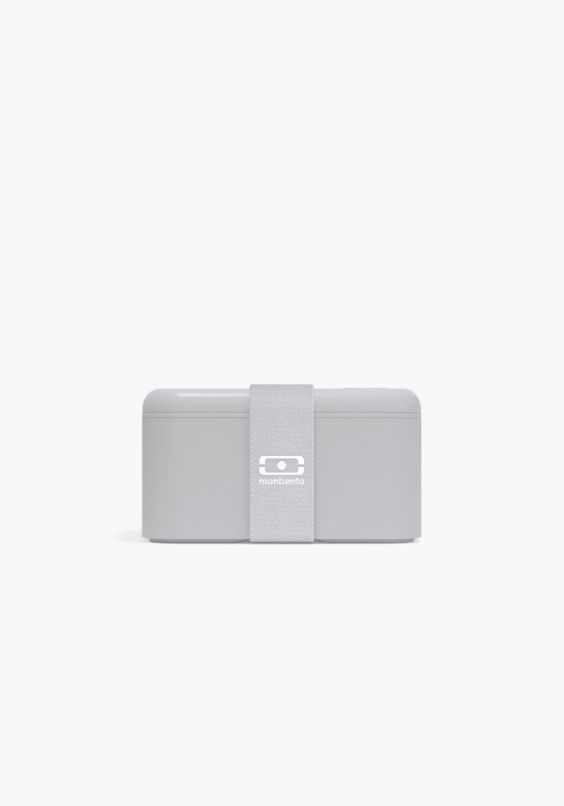 Square Lunchbox Grey Coton