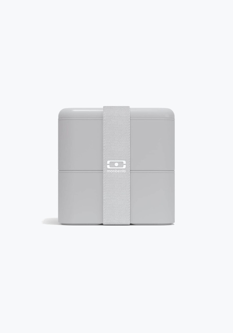 Square Lunchbox Grey Coton