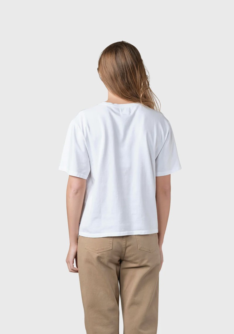 Klitmøller Collective - T-Shirt Womens Boxy Tee White