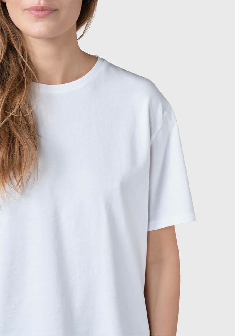Klitmøller Collective - T-Shirt Womens Boxy Tee White