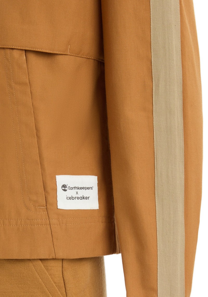 Damenjacke IB x Timberland Merino Cotton Jacket Wheat Boot/Sand