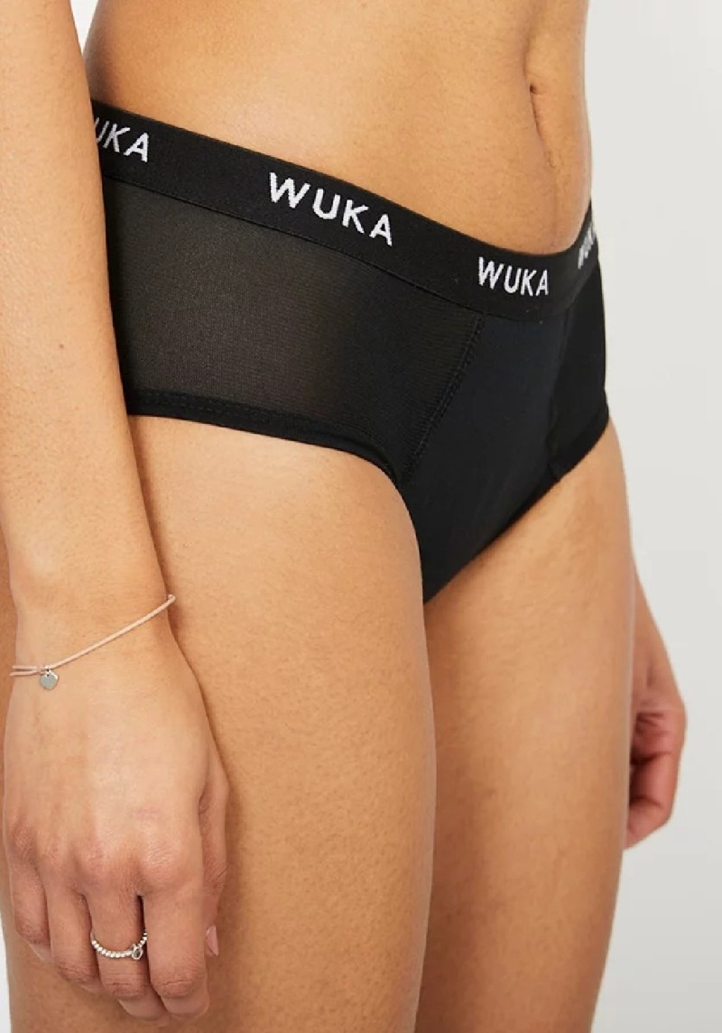 Wuka Wear - Period Panty Wuka Ultimate™ Midi Brief Super Heavy Flow Black