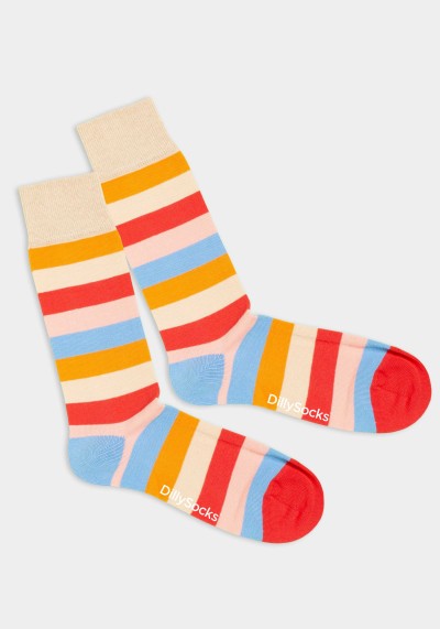 Socken Pastel Stripes