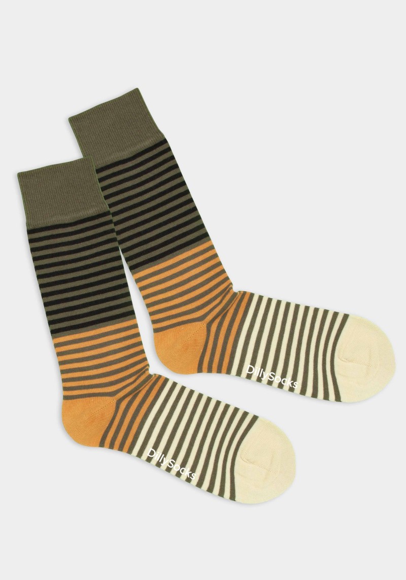 DillySocks - Socken Foresty Stripes