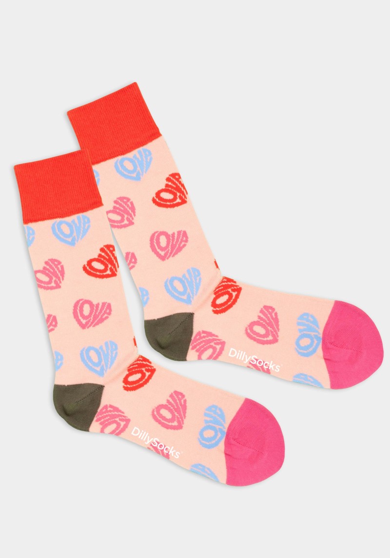 DillySocks - Socken Love Is All Around