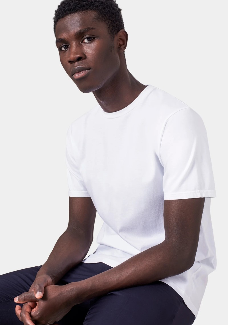Herren-T-Shirt Optical White