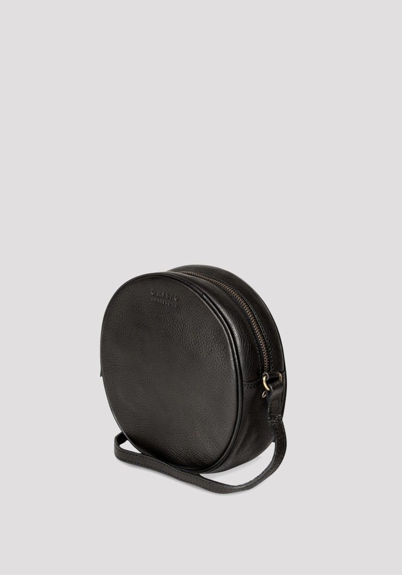 Handtasche Luna Bag Black Soft Grain Leather