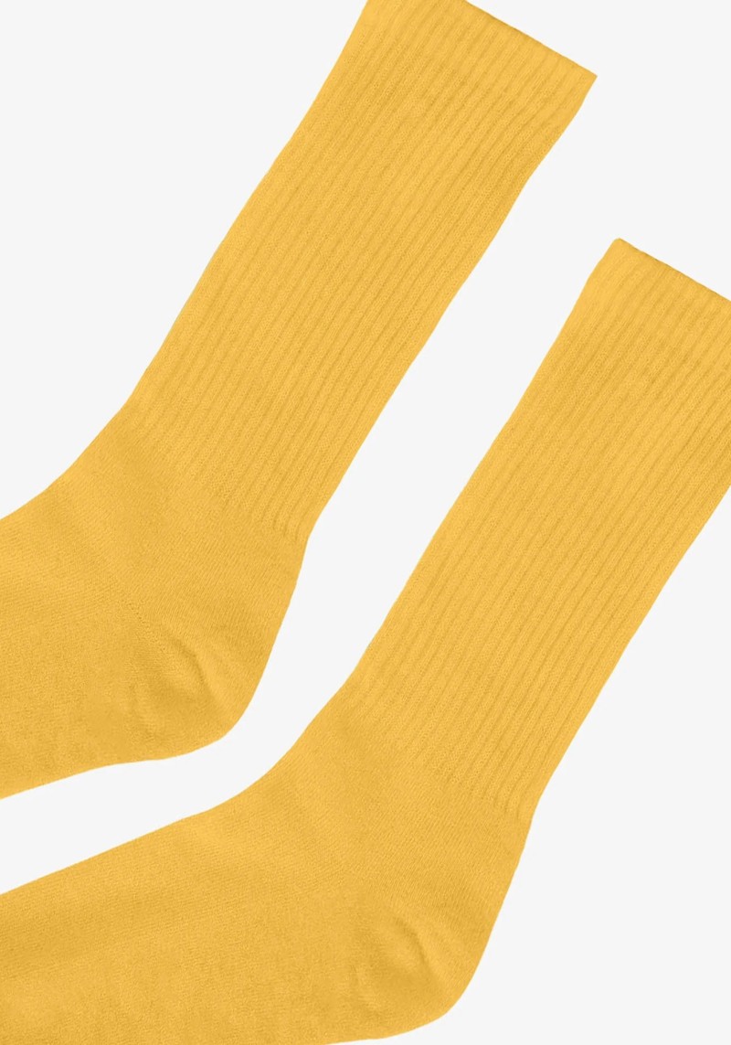 Socken Organic Active Sock Burned Yellow