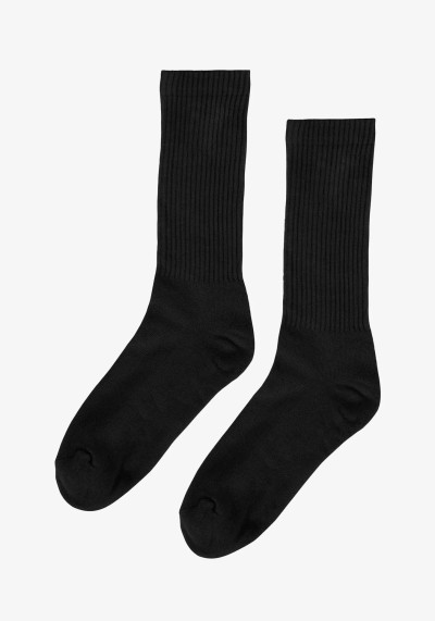 Socken Organic Active Sock Deep Black