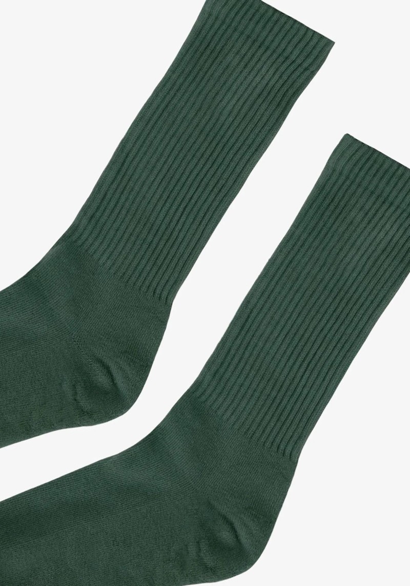 Socken Organic Active Sock Emerald Green