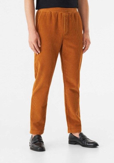 Cord-Hose Eric Trousers Toffee Brown