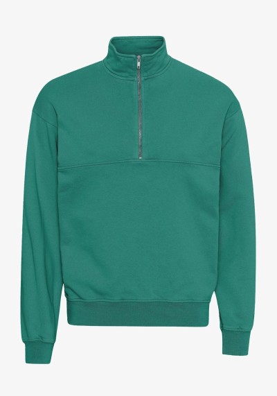 Quarter-Zip Sweatshirt Pine Green