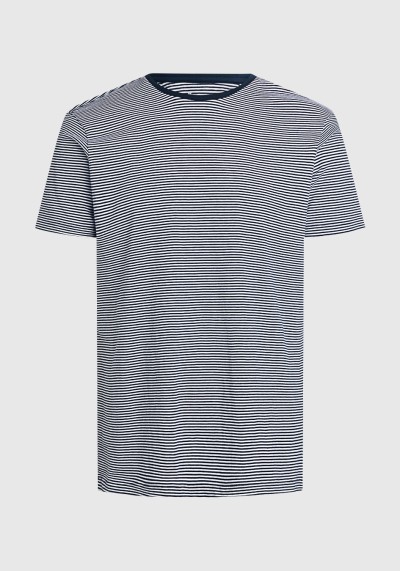 T-Shirt Striped Basic Tee Total Eclipse