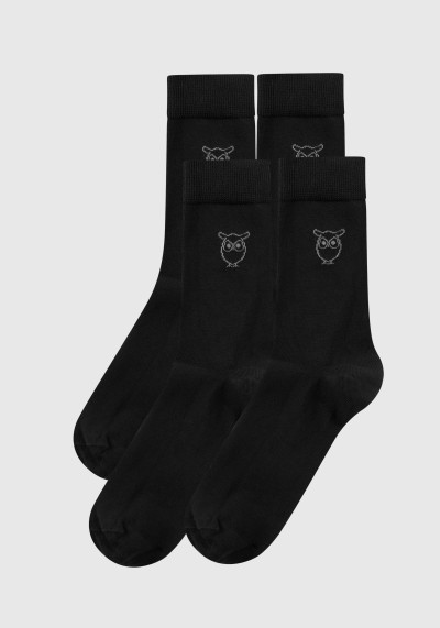 4er-Pack Socken Solid Socks Black Jet