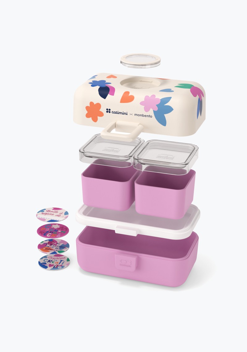 Kinder-Lunchbox Tresor Catimini Cream Paper Cut