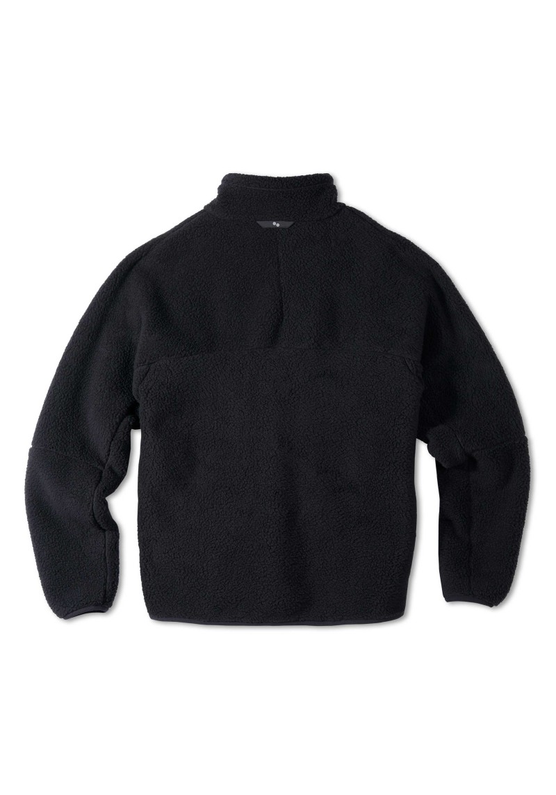 Pinqponq - Fleecejacke Unisex Fleece Jacket Peat Black