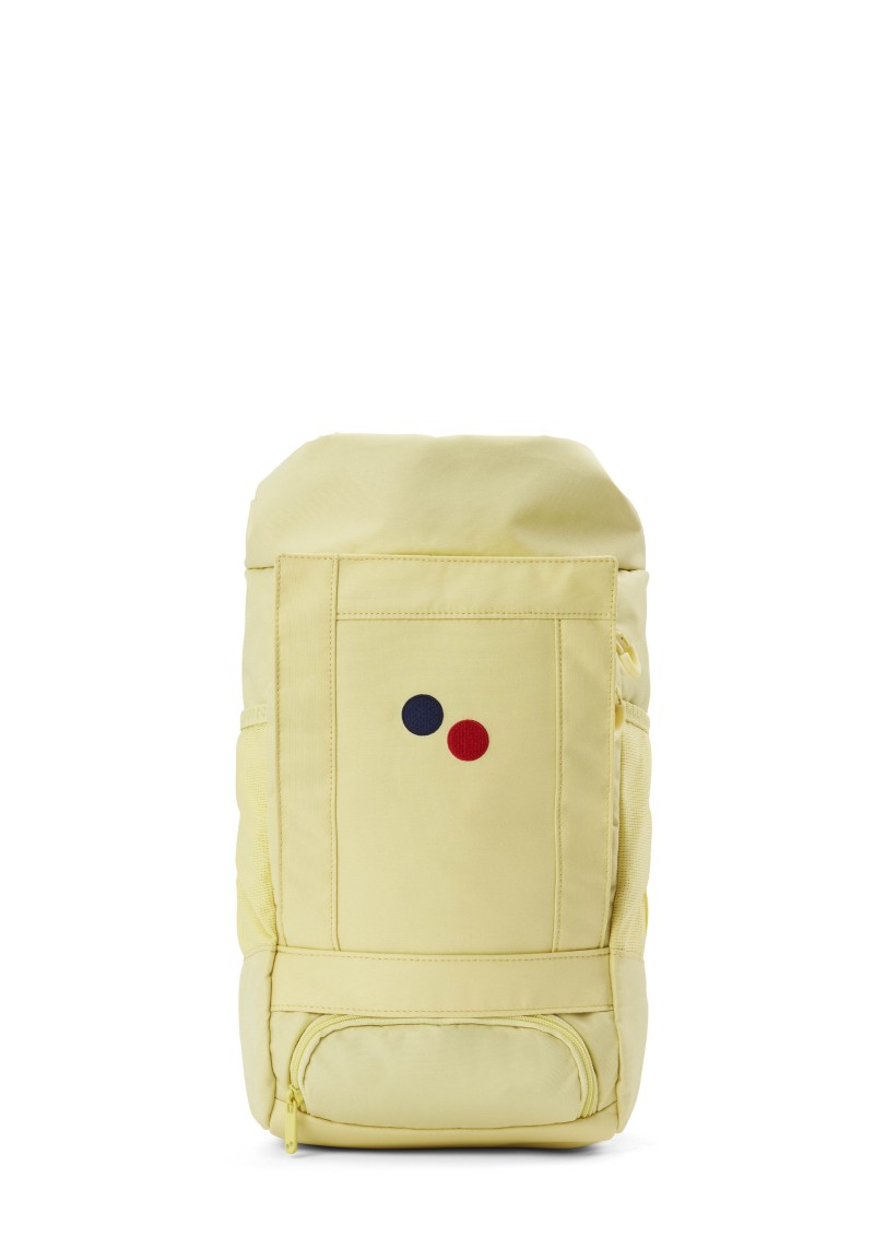 Pinqponq - Rucksack Blok Mini Backpack Buttercream Yellow