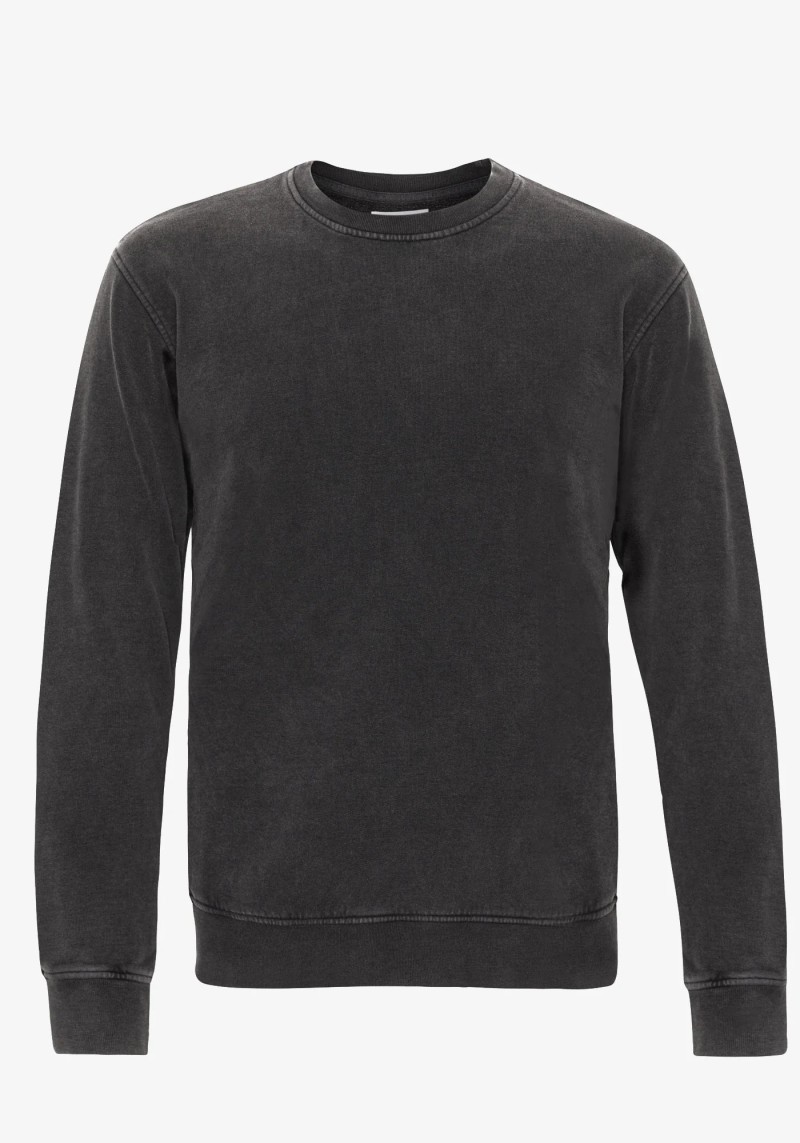 Herren-Sweatshirt Faded Black