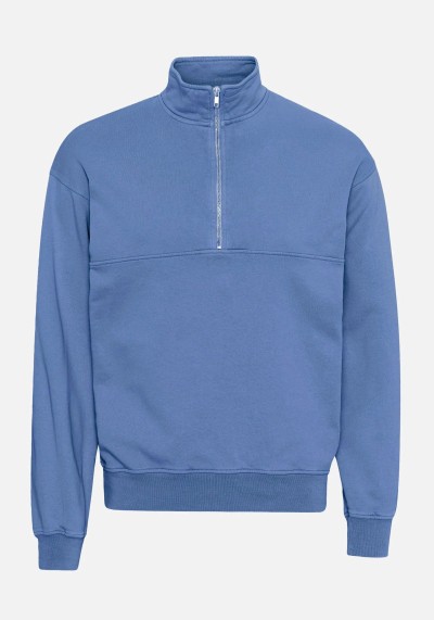 Quarter-Zip Sweatshirt Sky Blue