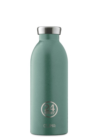 Thermosflasche 24Bottles Clima 500ml Rustic Moss Green