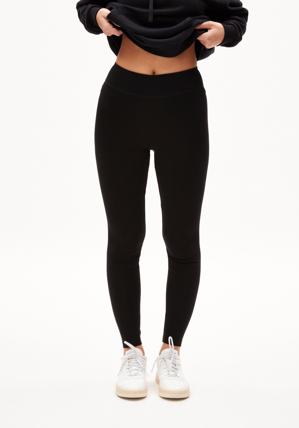 Cupro Leggings - midnight blue - Moya Kala