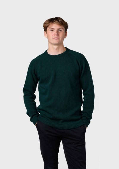 Strickpullover Ole Moss Green
