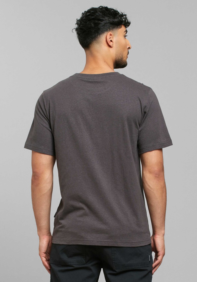 Dedicated - T-Shirt Gustavsberg Hemp Charcoal