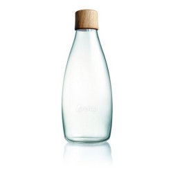 Retap Wasserflasche mit Holzdeckel