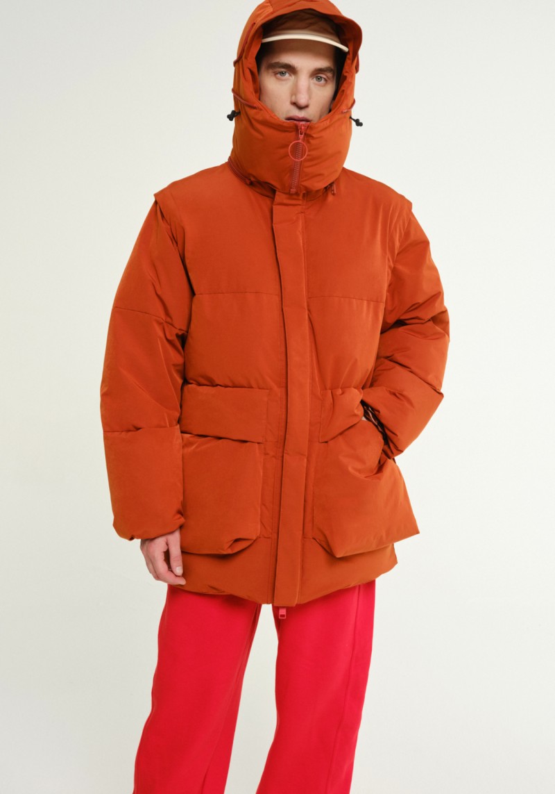 Embassy of Bricks and Logs - Parka Whidbey Burnt Red