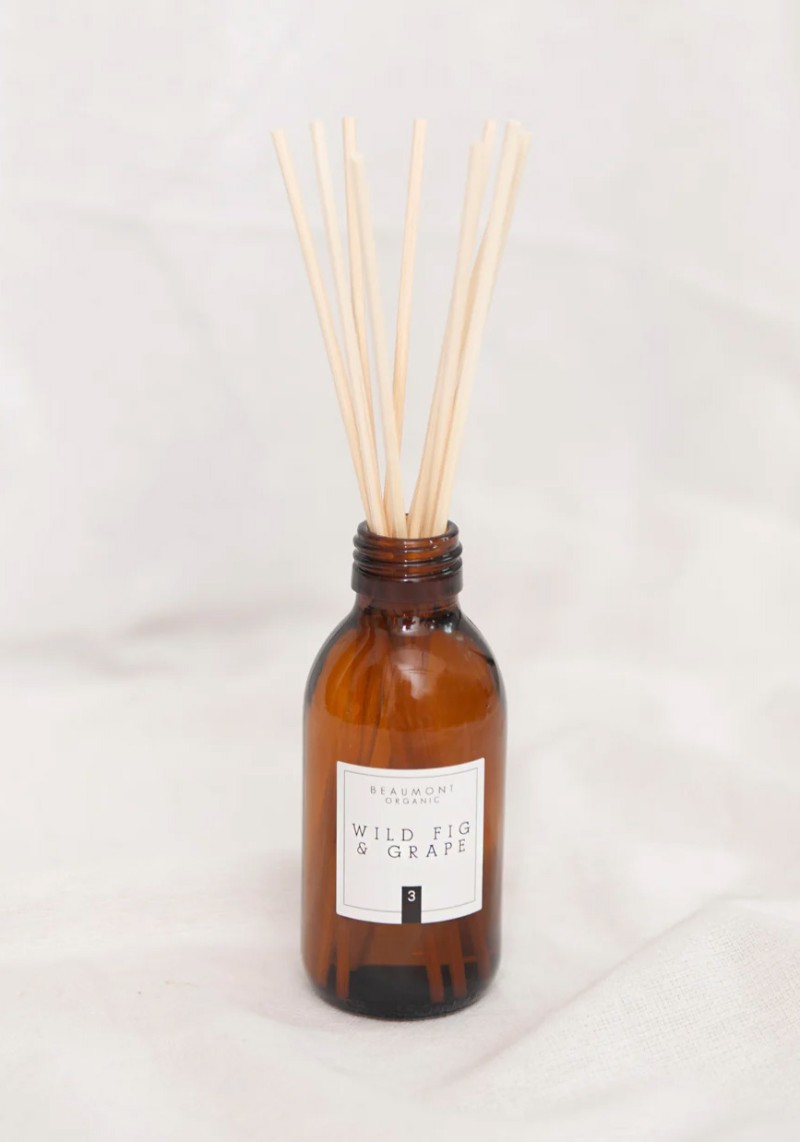 Beaumont Organic - Reed Diffuser 100ml Wild Fig and Grape