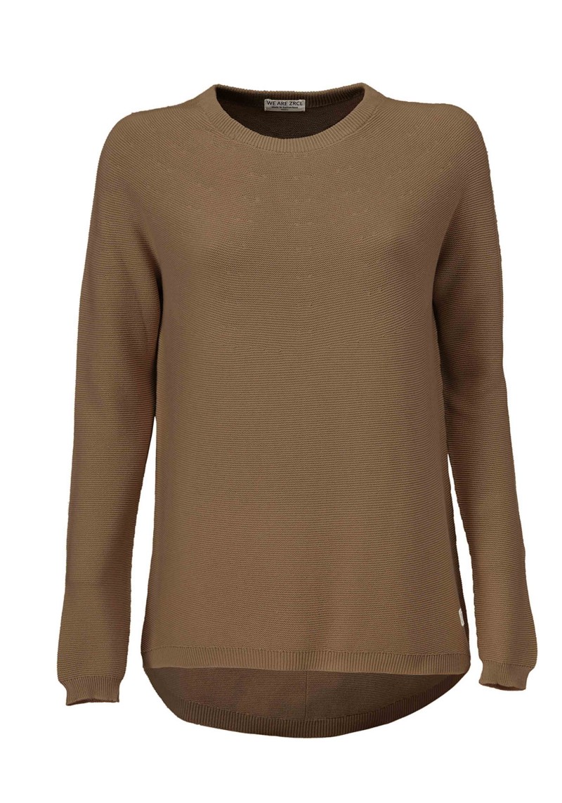 WE ARE ZRCL - Damen-Strickpullover Lina Swiss Edition Caramel