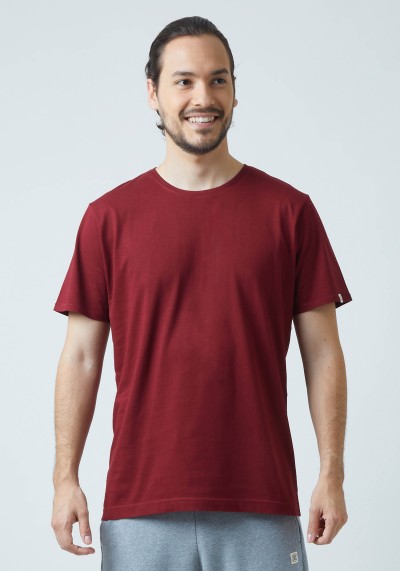 Herren-T-Shirt Basic Solid...