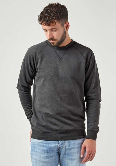 Herren-Sweater Basic Onyx