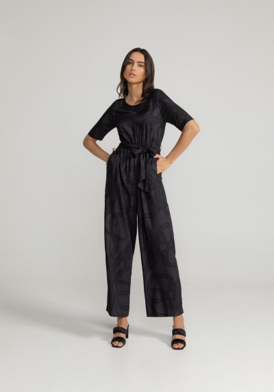 Overall Jumpsuit Staine...