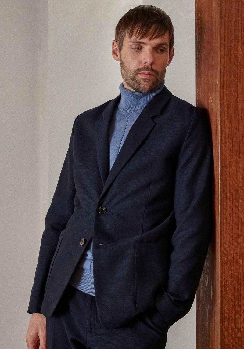 About Companions - Blazer Enver Eco Structured Navy