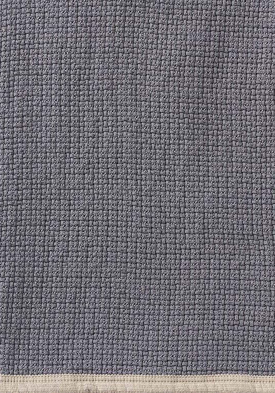 Bio-Baumwolldecke Klippan Decor Warm Grey