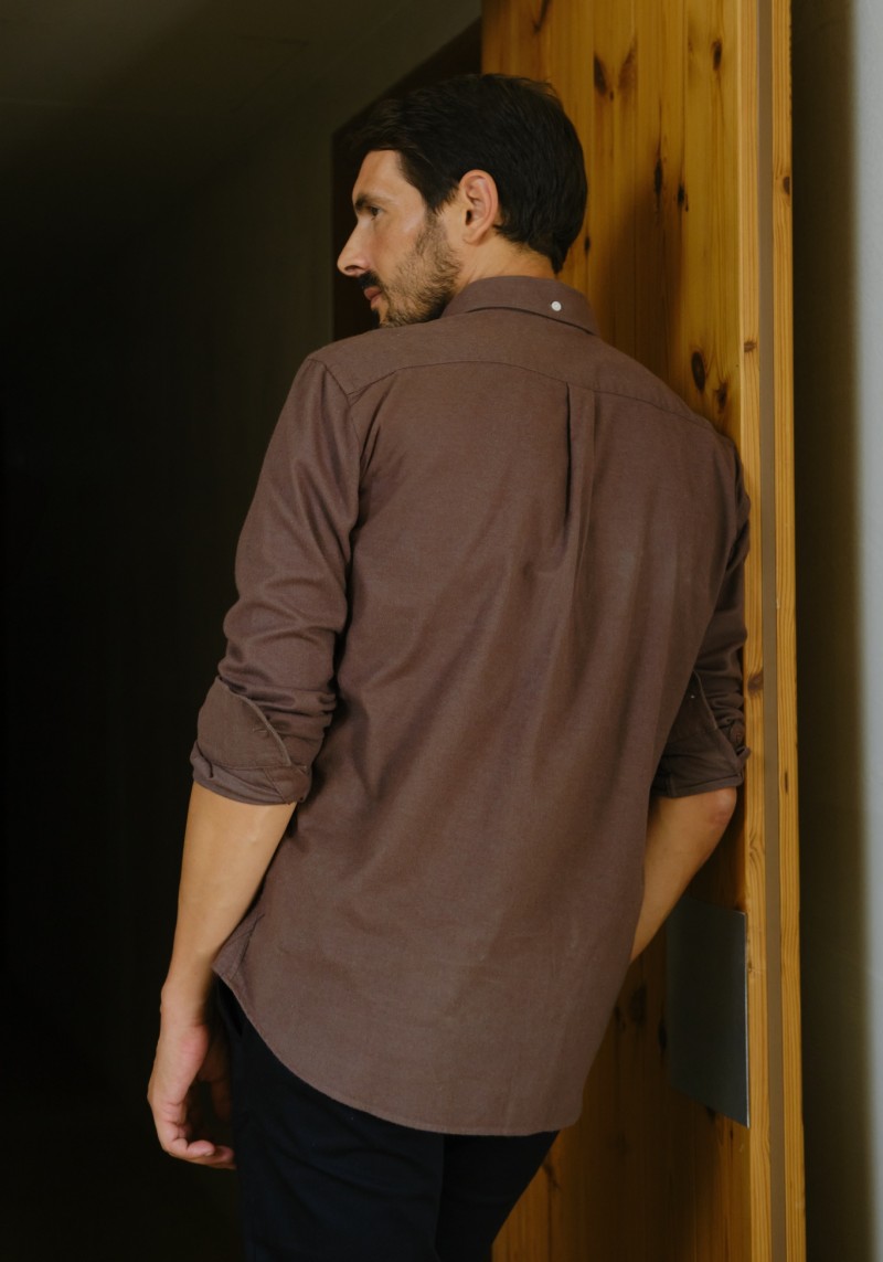 Flanell-Hemd Populus Brown