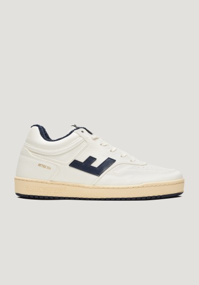 Sneaker Retro 90's White Vanilla Navy 2023