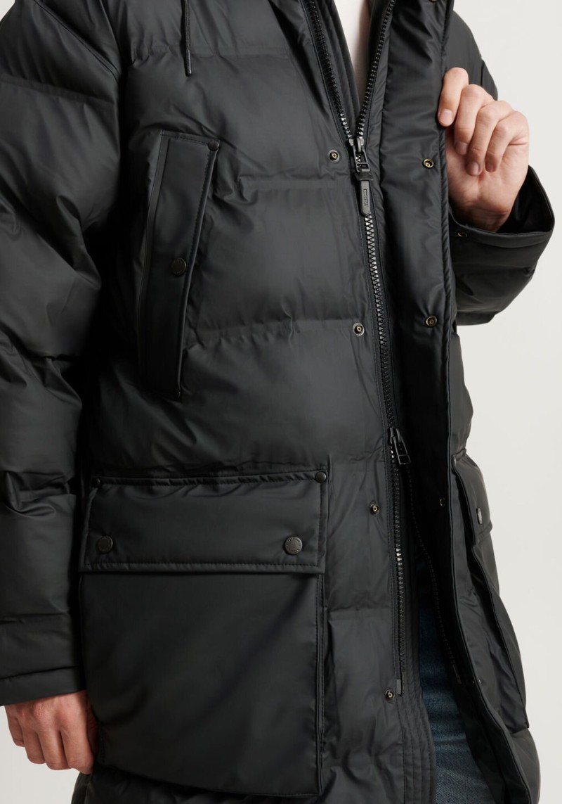 Tretorn - Mantel Baffle Coat Black