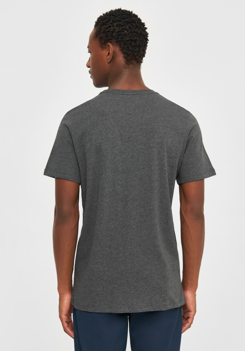 T-Shirt Basic Tee Dark Grey Melange