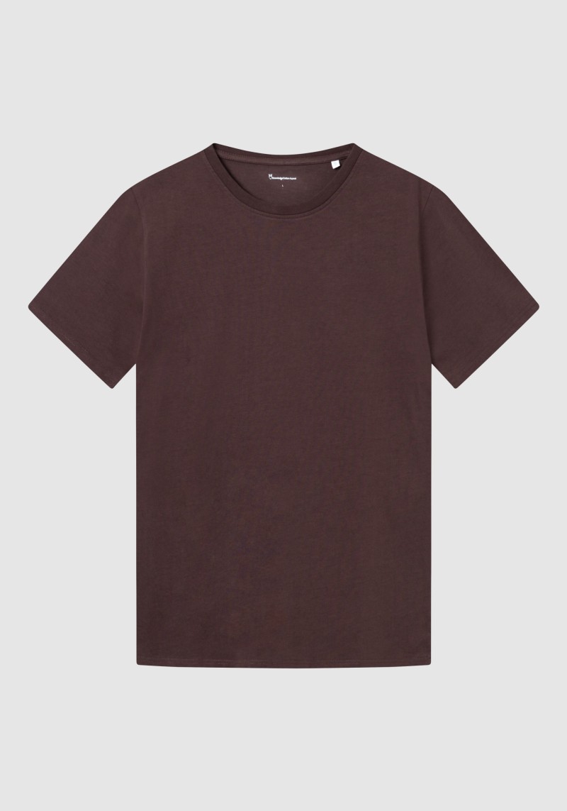 T-Shirt Basic Tee Deep Mahogany