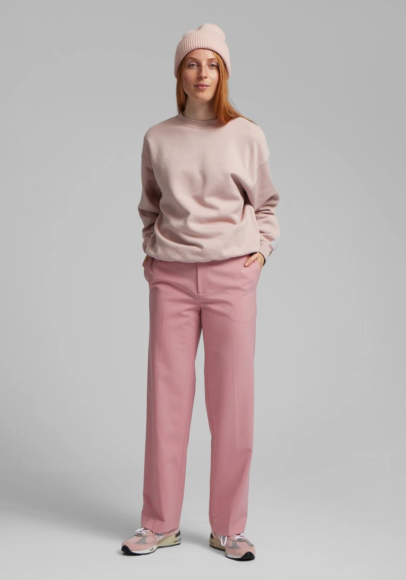 Colorful Standard - Oversized Sweatshirt Faded Pink