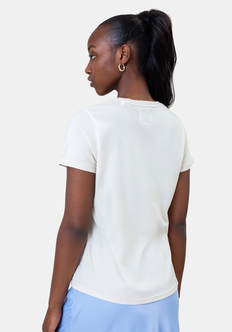 Damen-T-Shirt Optical White