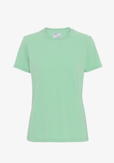 Damen-T-Shirt Faded Mint