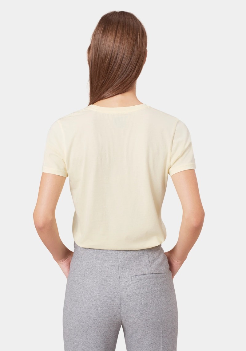 Damen-T-Shirt Ivory White